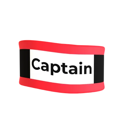 Braçadeira de capitão  3D Icon