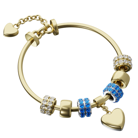 Bracelet de charme  3D Icon