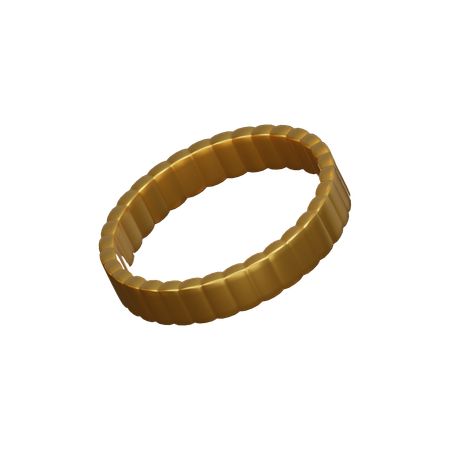 Bracelet en or  3D Icon