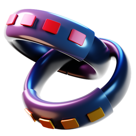 Bracelet de festival  3D Icon