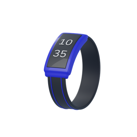 Bracelet intelligent  3D Icon