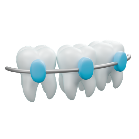 歯列矯正  3D Icon