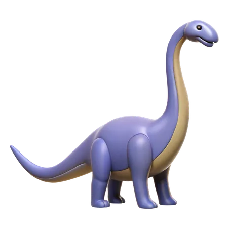 Brachiosaurus Dinosaur  3D Icon