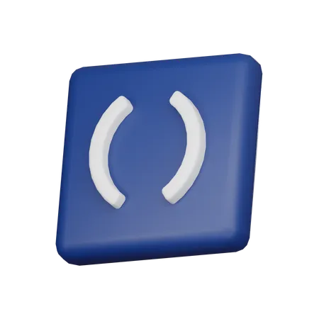 Bracket  3D Icon