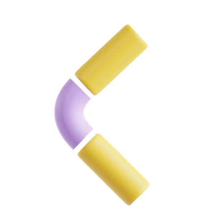 Bracket left  3D Icon