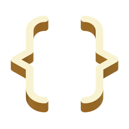 Brackets  3D Icon