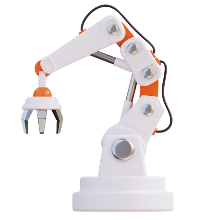 Braco Robotico Industrial De Ilustracao 3 D 3D Icon