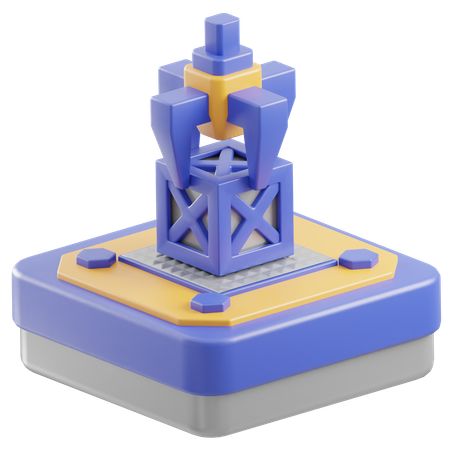 Braço robótico  3D Icon