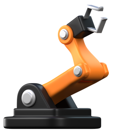 Apertar o braço robótico  3D Icon