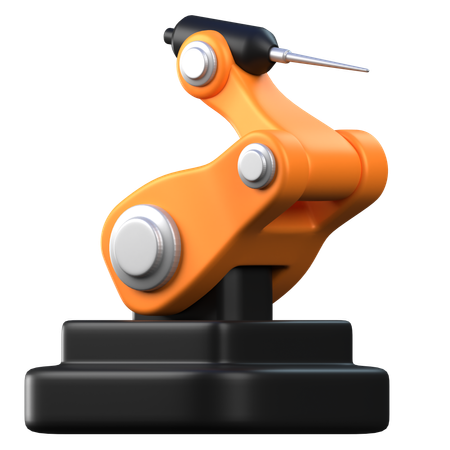 Braço robótico de injeção grande  3D Icon