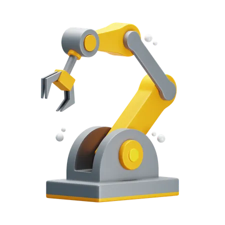 Ilustracao 3 D De Bracos Roboticos 3D Icon
