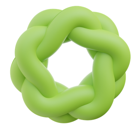 Braid Abstract  3D Icon
