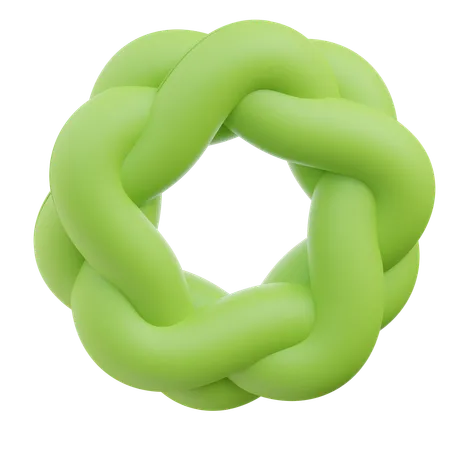 Braid Abstract  3D Icon