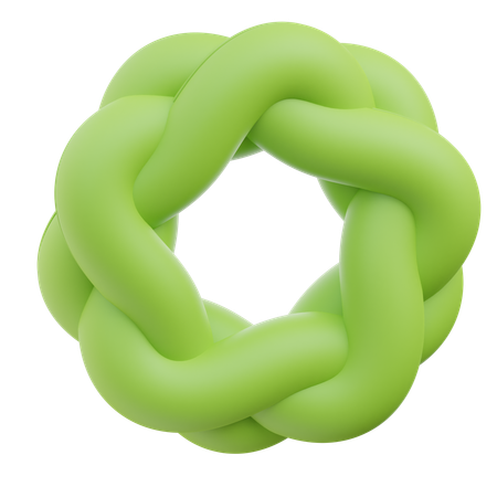 Braid Abstract  3D Icon