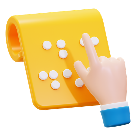 Braille  3D Icon