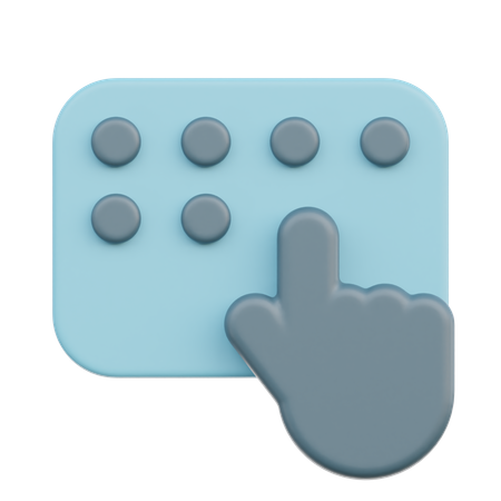 点字  3D Icon