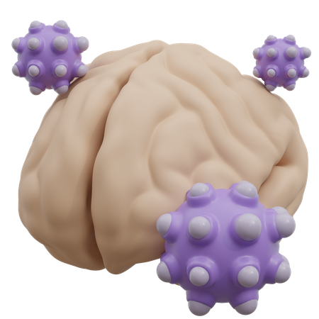 脳腫瘍  3D Icon