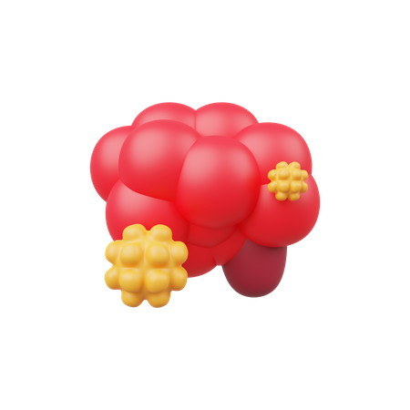 Brain Cancer  3D Icon