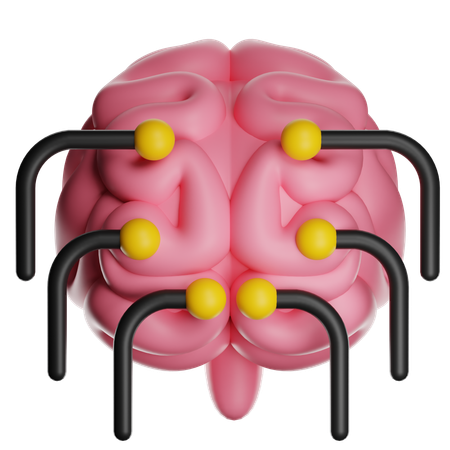Brain Connection  3D Icon