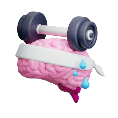 Brain Exercise  3D Icon