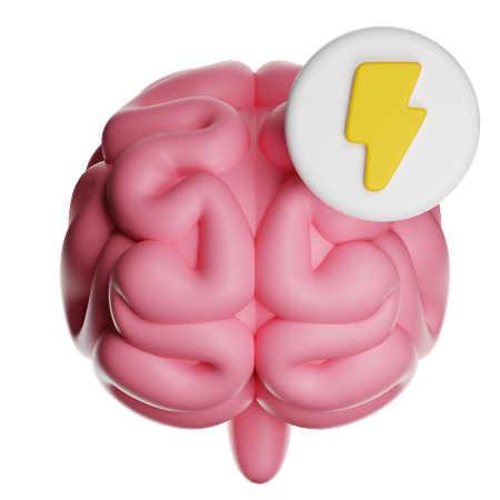Brain Power  3D Icon