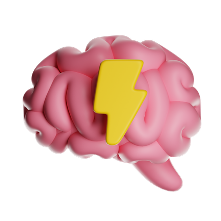 Brain Power  3D Icon