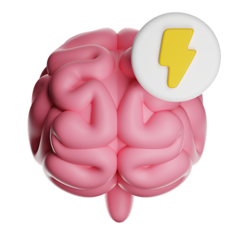 Brain Power  3D Icon