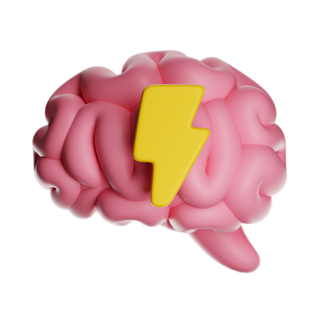 Brain Power  3D Icon