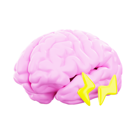 Brain Power  3D Illustration