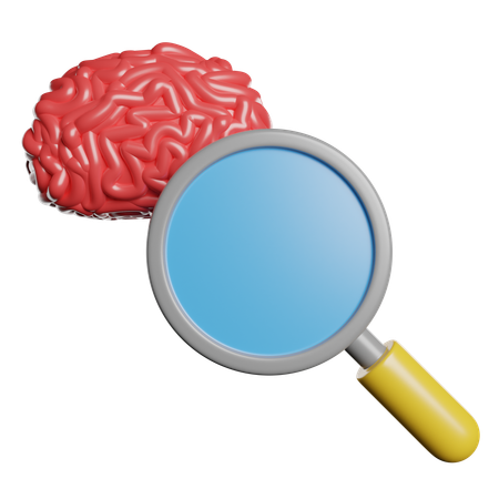 Brain Research  3D Icon