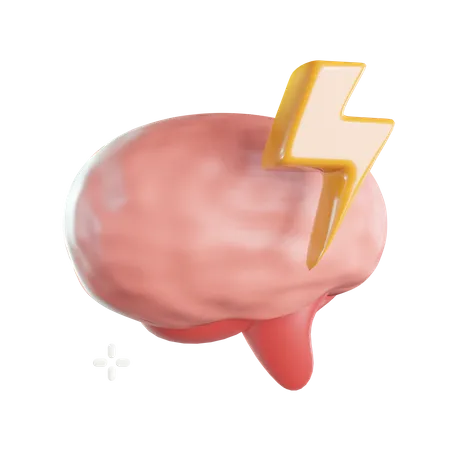 Brain Storm  3D Icon