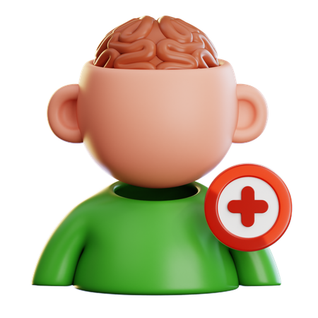 Brain Treatment  3D Icon