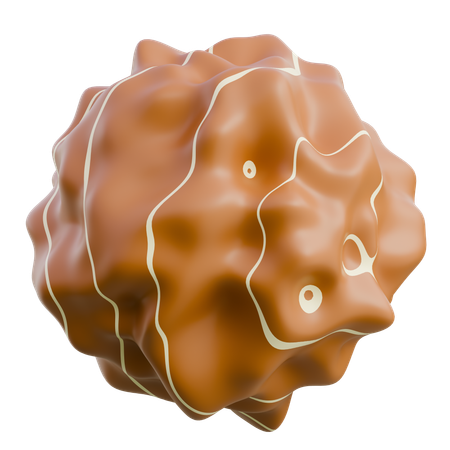 Brain With Neural Network  3D Icon