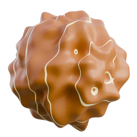 Brain With Neural Network  3D Icon