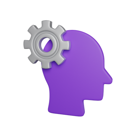 Brain Work  3D Icon