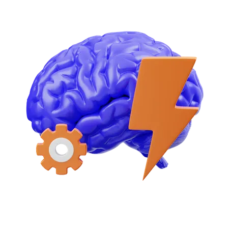 Brainstorm  3D Icon