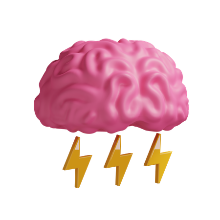 Brainstorm  3D Icon