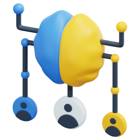 Brainstorm  3D Icon