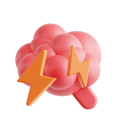 Brainstorm  3D Icon