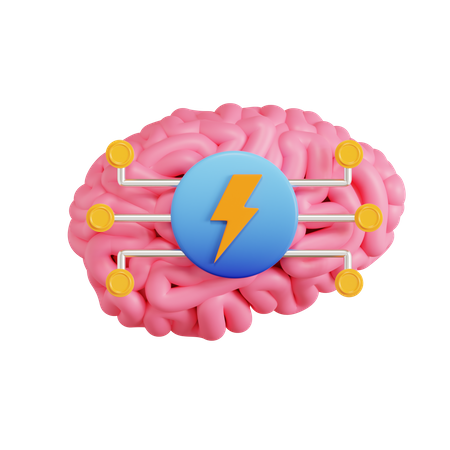 Brainstorm  3D Icon