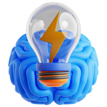 Brainstorm  3D Icon