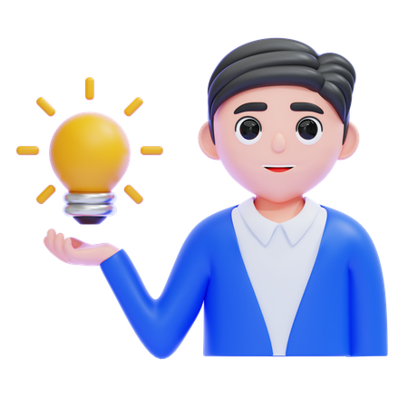 Brainstorming  3D Icon