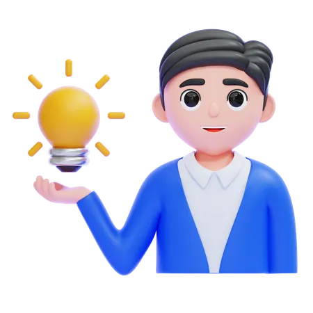 Brainstorming  3D Icon