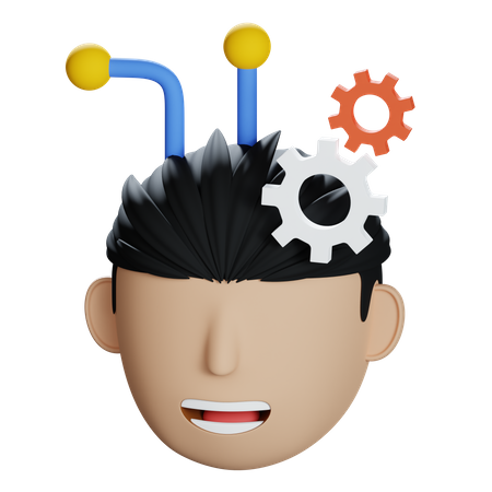 Brainstorming  3D Icon
