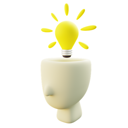 Brainstorming  3D Icon