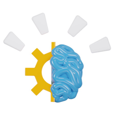 Brainstorming  3D Icon