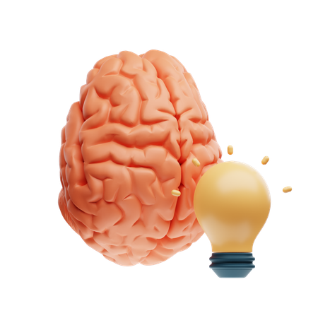 Brainstorming  3D Icon