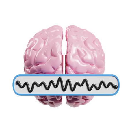 Brainwave Analysis  3D Icon