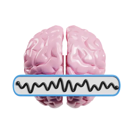 Brainwave Analysis  3D Icon