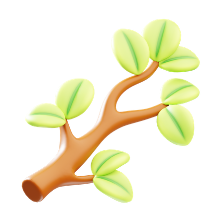 Branch  3D Icon